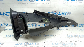 Tesla Model X 22-25 negru, Alcantara, ornamente montan spate stânga sus, zgârieturi