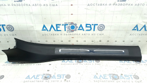 Накладка порога передняя левая внутренняя Tesla Model X 22-26 царапины, потертости, надлом крепления
