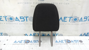 Подголовник передний левый Ford Escape MK3 17-19 рест, ткань черная, серая строчка, под чистку