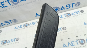 Накладка порога внешняя передняя левая Audi Q5 8R 09-17 черная, царапины
