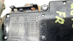 Управление пассажирским сидением Audi Q5 8R 09-17 с серыми кнопками с хромом
