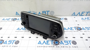 Головное устройство Hyundai Tucson 19-21 без навигации с HD digital, царапины на хроме