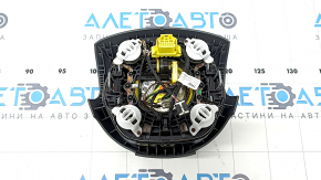 Подушка безопасности airbag в руль водительская Audi Q5 8R 13-17 серая, под 4 спицы, полез хром, под чистку