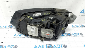 Фара передняя правая в сборе Audi Q5 8R 13-17 рест, ксенон, паутинка