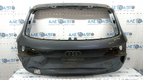 Дверь багажника голая Audi Q5 8R 09-17 графит LZ7S, замята