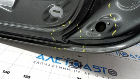 Дверь багажника голая Audi Q5 8R 09-17 графит LZ7S, замята