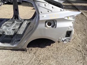 Четверть крыло задняя левая Toyota Prius 50 19-22 под BSM на кузове, серебро, тычки