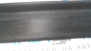 Prag exterior stânga față pentru Hyundai Tucson 16-21, negru, zgârieturi