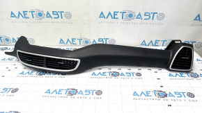 Ornamente frontale din fibră de carbon cu guri de aerisire pentru Hyundai Tucson 19-21