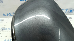 Ansamblu oglindă retrovizoare dreapta pentru Audi Q5 8R 09-17, 7 pini, semnalizare, încălzită, iluminare spate, neagră LY9B, zgâriată
