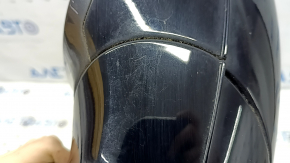 Ansamblu oglindă retrovizoare dreapta pentru Audi Q5 8R 09-17, 7 pini, semnalizare, încălzită, iluminare spate, neagră LY9B, zgâriată