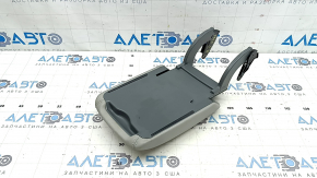 Подлокотник Audi Q5 8R 09-17 в сборе, кожа, серый, царапина, вмятина