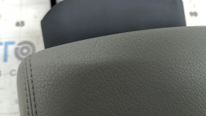 Подлокотник Audi Q5 8R 09-17 в сборе, кожа, серый, царапина, вмятина