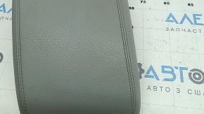 Подлокотник Audi Q5 8R 09-17 в сборе, кожа, серый, царапина, вмятина