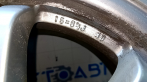 Комплект дисков с резиной R15x6.5J ET40 195x65 Toyota Prius 50 16-22 бордюрка