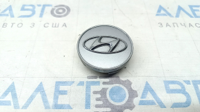 Центральный колпачок на диск Hyundai Tucson 16-21 серый, 59/55мм