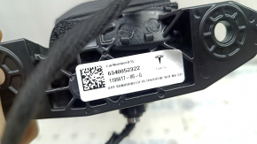 Козырек левый Tesla Model X 22-26 алькантара черная