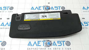 Козырек левый Jeep Grand Cherokee WL 21-26 черный с подсветкой, без крючка, Home link
