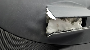 Торпедо передняя панель без AIRBAG Tesla Model X 22-26 черная, стрельнувшая