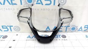Накладка руля Jeep Cherokee KL 19-23 темно-серая, с 3х частей, сломано крепление