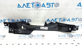 Ornament stâlp central dreapta jos pentru Jeep Grand Cherokee WL 21-25, partea inferioară, neagră, uzată, zgârieturi