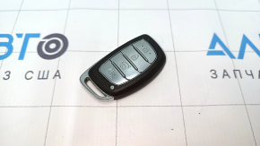 Ключ smart Hyundai Tucson 19-21 4 кнопки, потерт, тычки, облез хром
