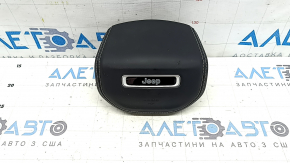 Airbag în volanul șoferului la Jeep Grand Cherokee WL 21-25, piele nappa, neagră, zgârieturi, denivelări