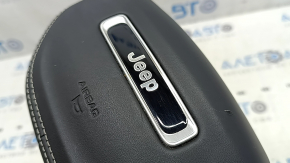 Подушка безопасности airbag в руль водительская Jeep Grand Cherokee WL 21-26 кожа наппа, черная, царапины, тычка