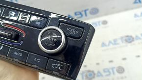 Управление климат-контролем Jeep Grand Cherokee WL 21-26 dual zone, подогрев сидений и руля с вентиляцией, хром, царапины
