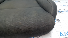 Обшивка подушки водительского сидения Hyundai Tucson 16-21 ткань черная, с подогревом, под хим чистку