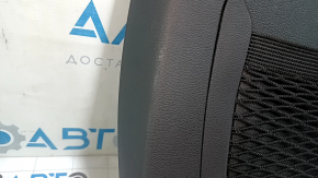 Накладка водительского сидения задняя Hyundai Tucson 16-21 черная, царапины
