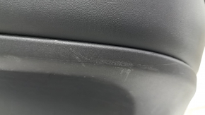 Пассажирское сидение Jeep Grand Cherokee WL 21-26 с airbag, электрическое, подогрев, вентиляция, кожа черная с перфорацией, Overland, царапины на задней накладки
