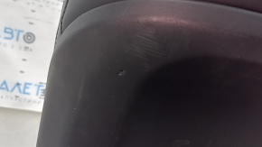 Пассажирское сидение Jeep Grand Cherokee WL 21-26 с airbag, электрическое, подогрев, вентиляция, кожа черная с перфорацией, Overland, царапины на задней накладки