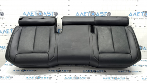 Pernă banchetă spate, rândul 2, Jeep Grand Cherokee WL 22-25, piele neagră, perforată și încălzită, pentru curățare, perforată
