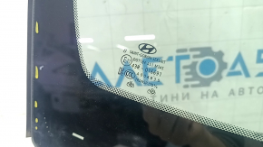 Лобовое стекло Hyundai Tucson 19-21 под камеру с подогревом зоны дворников, воздух по кромке, песок