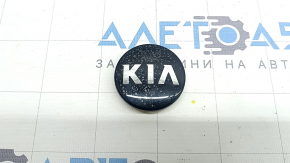 Центральный колпачек на диск Kia Optima 16-20 черный с хромом, 58/50.5 мм, воздух