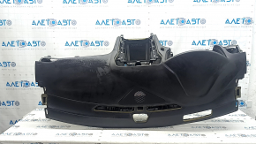 Торпедо передняя панель с AIRBAG Ford Fusion mk5 17-20 черная под start-stop, динамик и проекцию, тычка, пятна, сломаны крепления