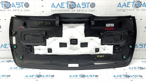 Ornamente hayon inferioare negre pentru difuzoare Jeep Grand Cherokee WL 22-25, cu becuri, elemente de fixare rupte, plastic uzat, alb