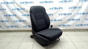 Пассажирское сидение Hyundai Tucson 19-21 без airbag, механическое, ткань черная, под чистку, царапины