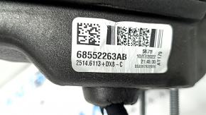 Зеркало боковое левое в сборе Jeep Grand Cherokee WL 21-26 8+9 пинов, поворотник, подогрев, подсветка, автоскладывание, автозатемнение, BSM, корпус хром, черное, потерто