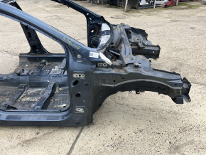 Четверть передняя правая Ford Fusion mk5 17-20 с кронштейном, на кузове, синяя, ржавая
