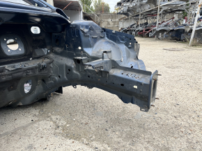 Четверть передняя левая Ford Fusion mk5 13-20 на кузове, синяя, ржавая