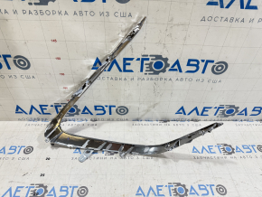 Молдинг решетки переднего бампера правый Toyota Camry v70 21-24 LE\XLE хром