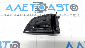 Кнопки управления на руле левые Jeep Grand Cherokee WL 21-26 черный глянец, тычка