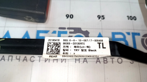 Спинка заднего ряда 2 ряд левая Hyundai Tucson 19-21 ткань черная, с механизмом, под чистку