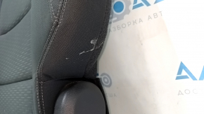 Спинка заднего ряда 2 ряд левая Hyundai Tucson 19-21 ткань черная, с механизмом, под чистку