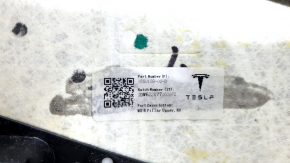 Ornamente montan central dreapta pentru Tesla Model X 22-25, negru, zgârieturi