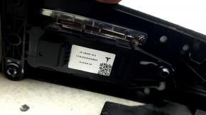 Ornamente montan central dreapta pentru Tesla Model X 22-25, negru, zgârieturi