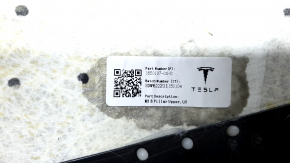 Накладка центральной стойки верхняя ремень левая Tesla Model X 22-26 черная алькантара, потертость