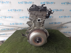 Двигатель Hyundai Tucson 19-21 2.0 G4NC 76к, c гидротрансформатором , пробит блок, клин